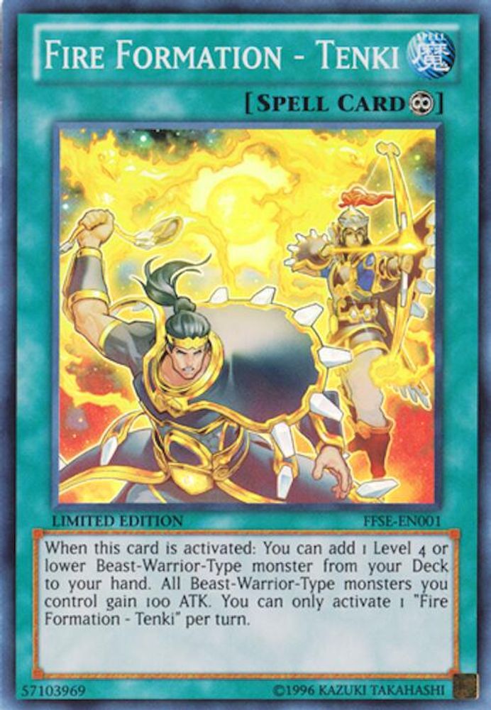 Fire Formation - Tenki (FFSE-EN001) - Super Rare