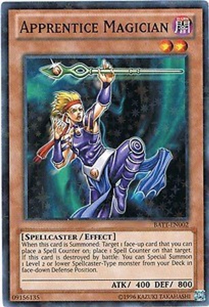 Apprentice Magician (Starfoil) (BATT-EN002) - Starfoil Rare