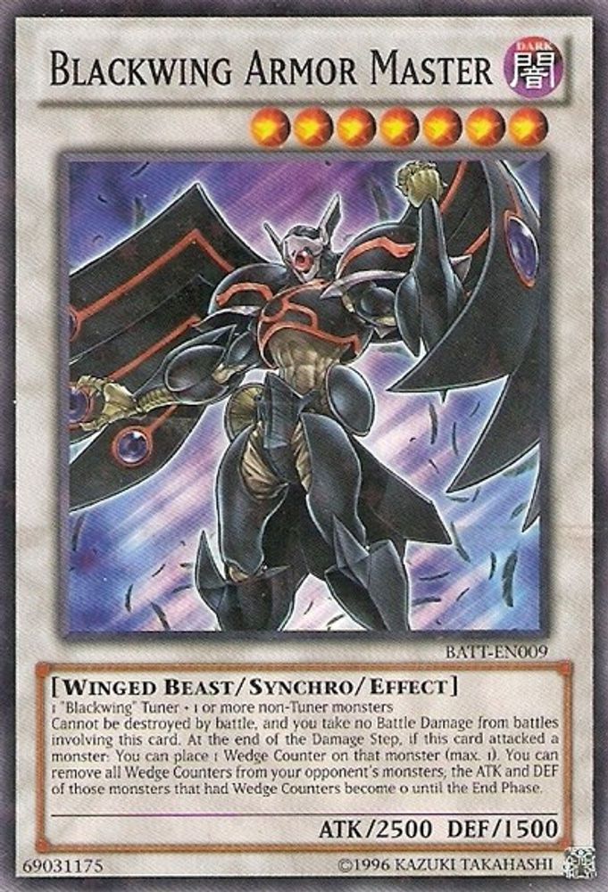 Blackwing Armor Master (Starfoil) (BATT-EN009) - Starfoil Rare