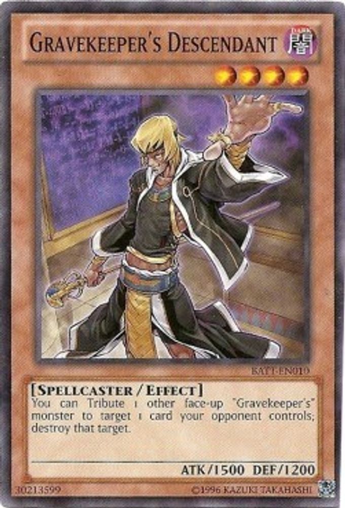 Gravekeeper's Descendant (Starfoil) (BATT-EN010) - Starfoil Rare