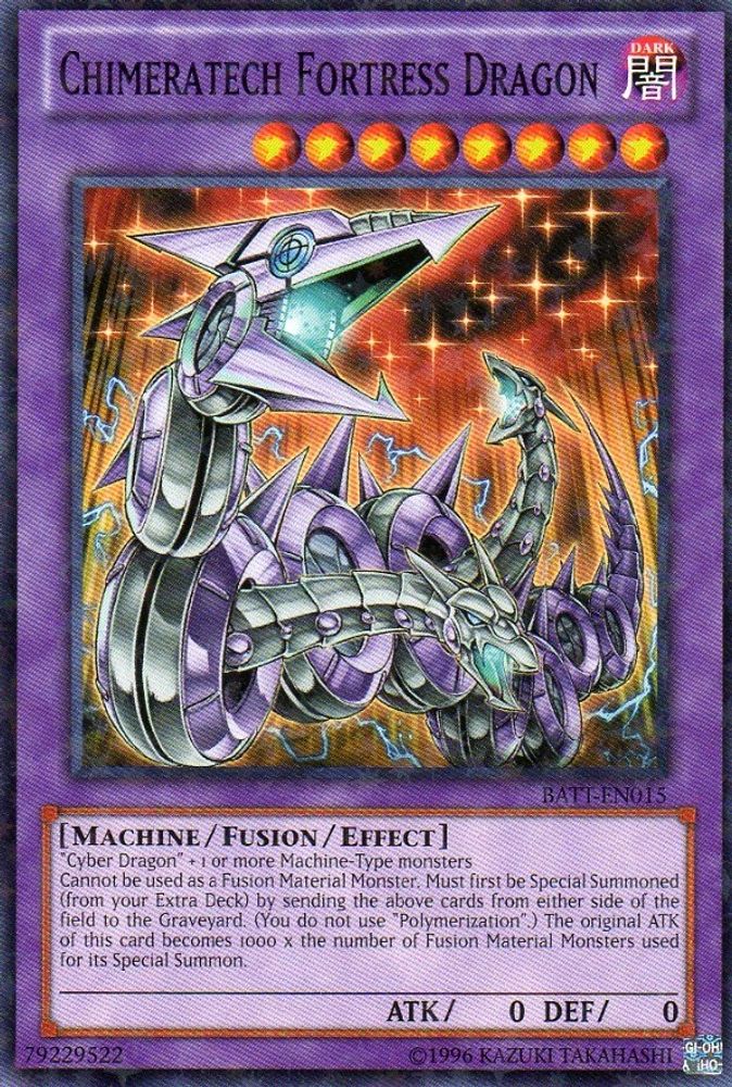 Chimeratech Fortress Dragon (Starfoil) (BATT-EN015) - Starfoil Rare