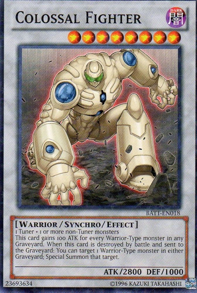 Colossal Fighter (Starfoil) (BATT-EN018) - Starfoil Rare
