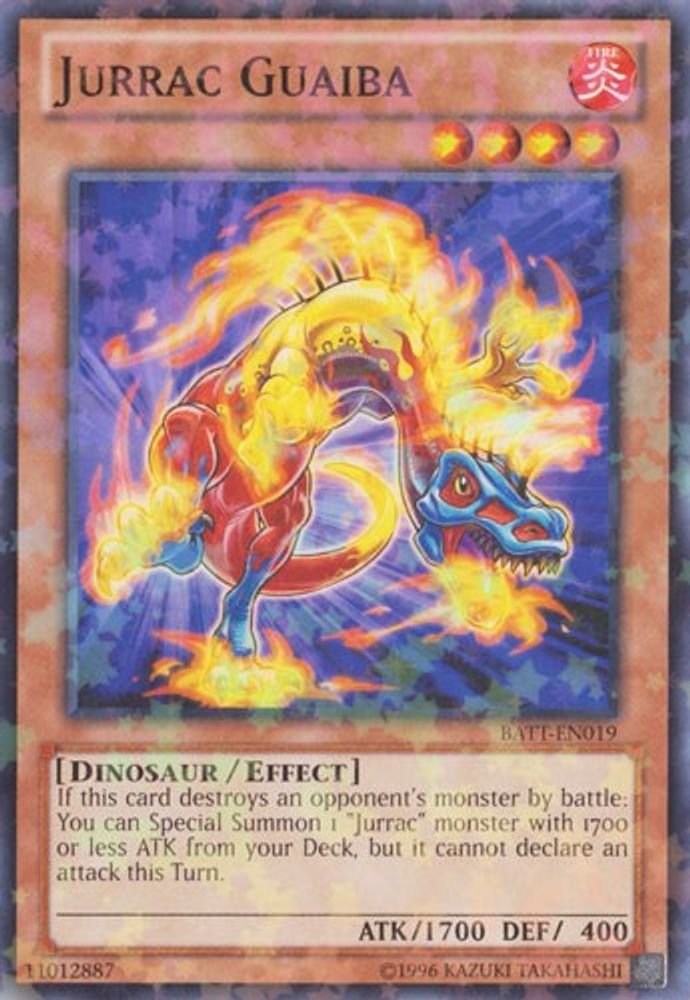 Jurrac Guaiba (Starfoil) (BATT-EN019) - Starfoil Rare