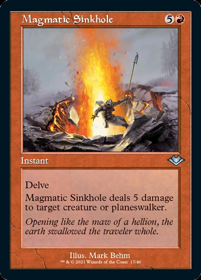Gouffre magmatique (Retro Foil Etched) [Horizons modernes] 