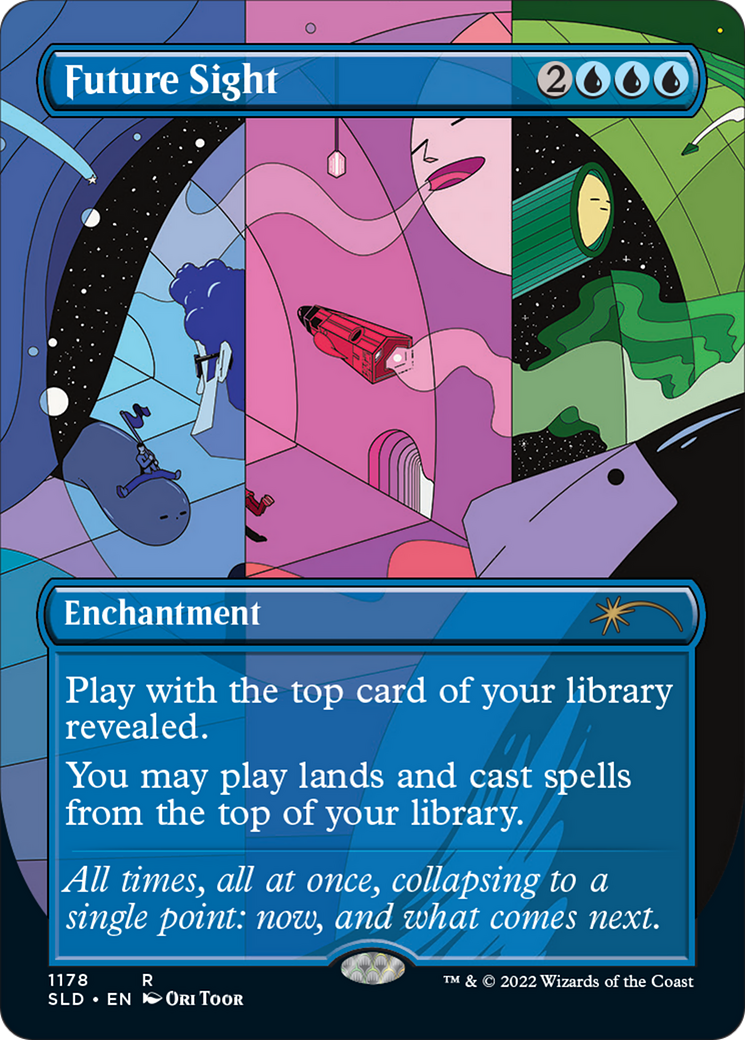 Future Sight (Borderless) [Série Secret Lair Drop] 