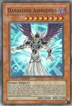 Darklord Asmodeus (YCSW-EN001) - Super Rare
