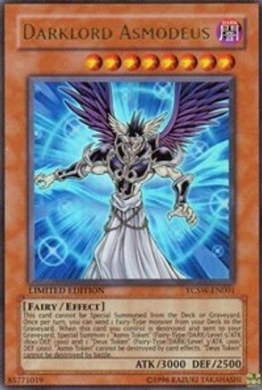 Darklord Asmodeus (YCSW-EN001) - Ultra Rare