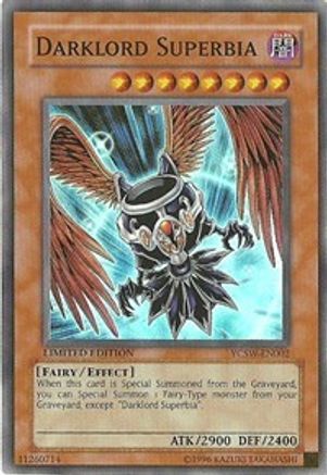 Darklord Superbia (YCSW-EN002) - Super Rare