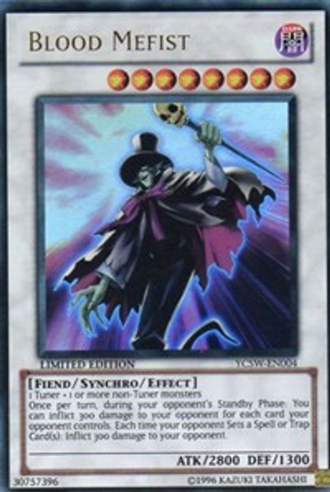 Blood Mefist (YCSW-EN004) - Ultra Rare