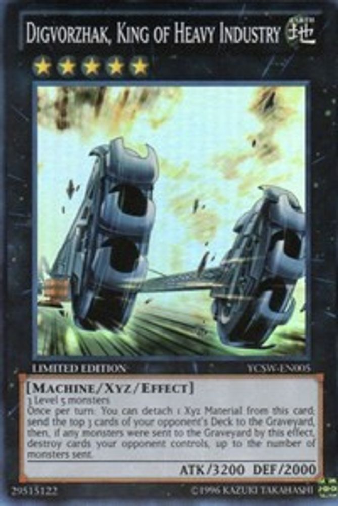 Digvorzhak, roi de l'industrie lourde [YCSW-EN005] Super Rare 