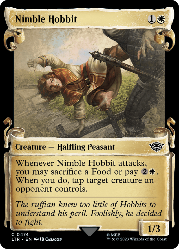 Nimble Hobbit (LTR-474) - The Lord of the Rings: Tales of Middle-earth: (Showcase)