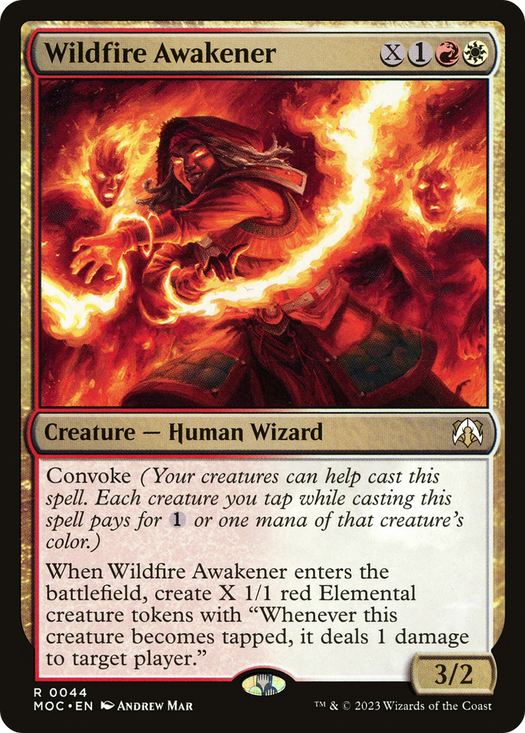 Wildfire Awakener [Marche du commandant de la machine] 