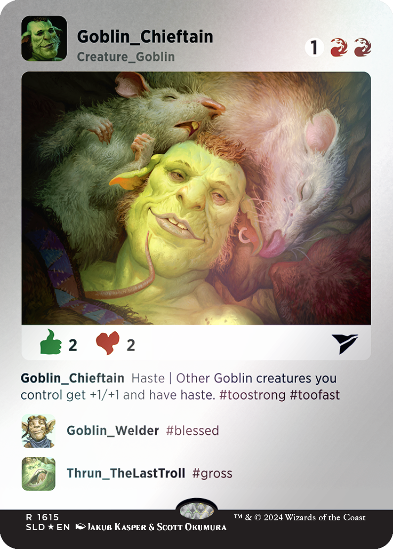 Chef gobelin (Rainbow Foil) [Série Secret Lair Drop] 