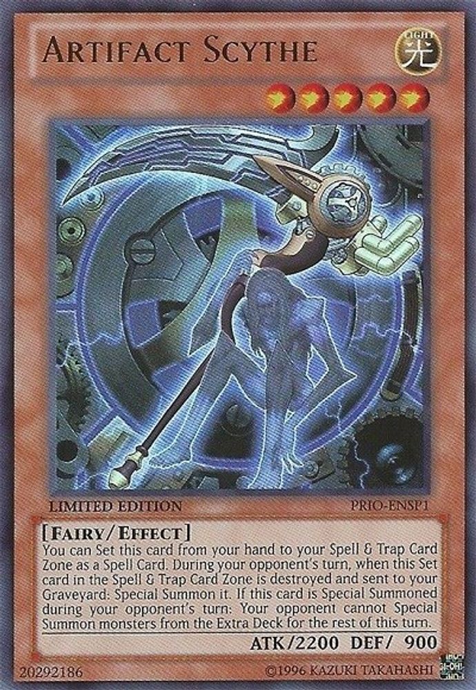 Artifact Scythe (PRIO-ENSP1) (PRIO-ENSP1) - Ultra Rare