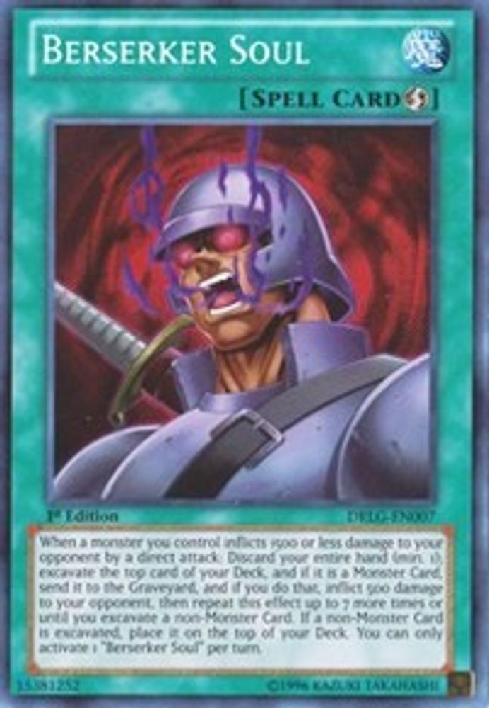 Berserker Soul (DRLG-EN007) - Secret Rare