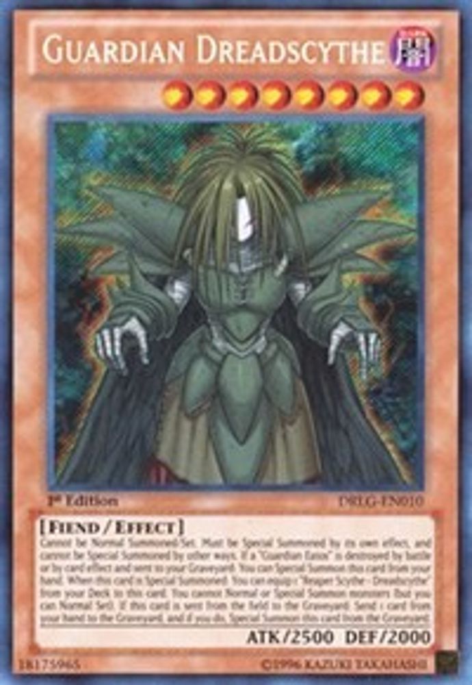 Guardian Dreadscythe (DRLG-EN010) - Secret Rare