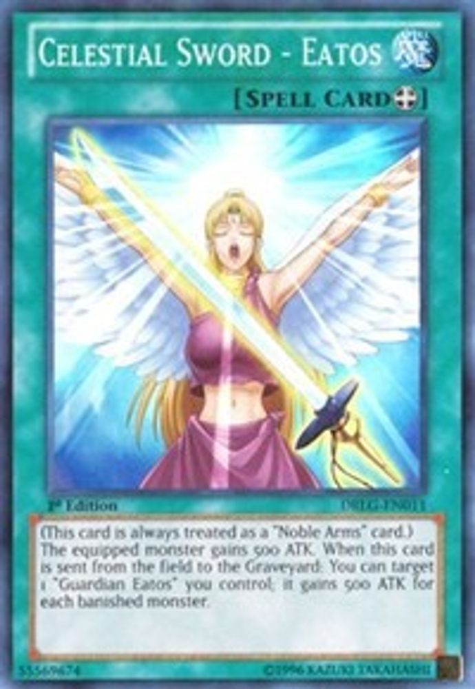 Celestial Sword - Eatos (DRLG-EN011) - Super Rare