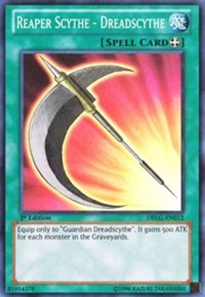 Reaper Scythe - Dreadscythe (DRLG-EN012) - Super Rare