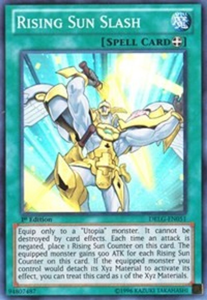 Rising Sun Slash (DRLG-EN051) - Super Rare