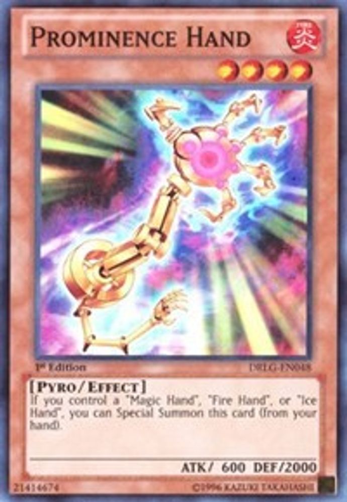 Prominence Hand (DRLG-EN048) - Super Rare