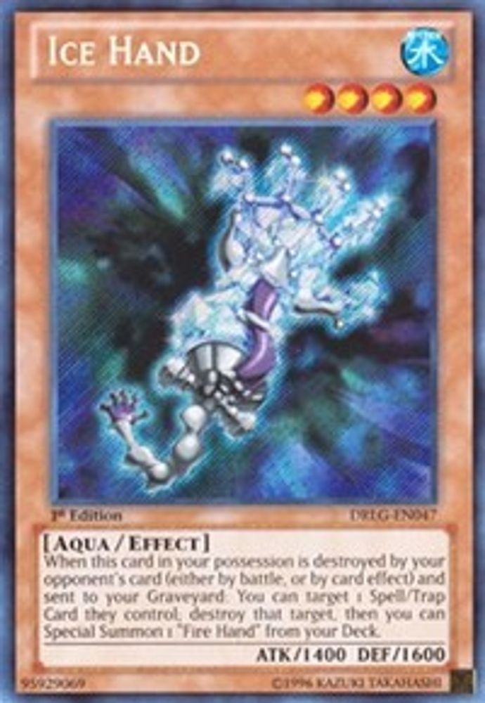 Ice Hand (DRLG-EN047) - Secret Rare