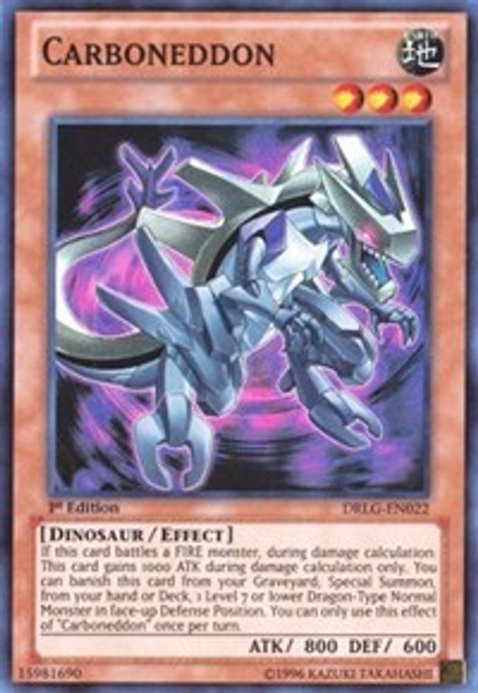 Carboneddon (DRLG-EN022) - Super Rare