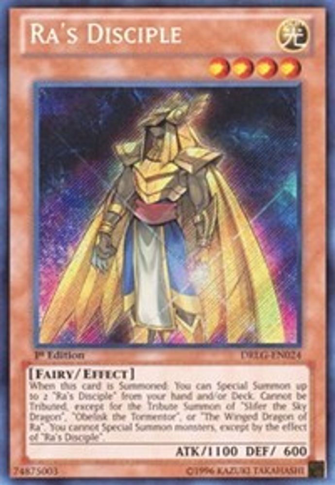Ra's Disciple (DRLG-EN024) - Secret Rare