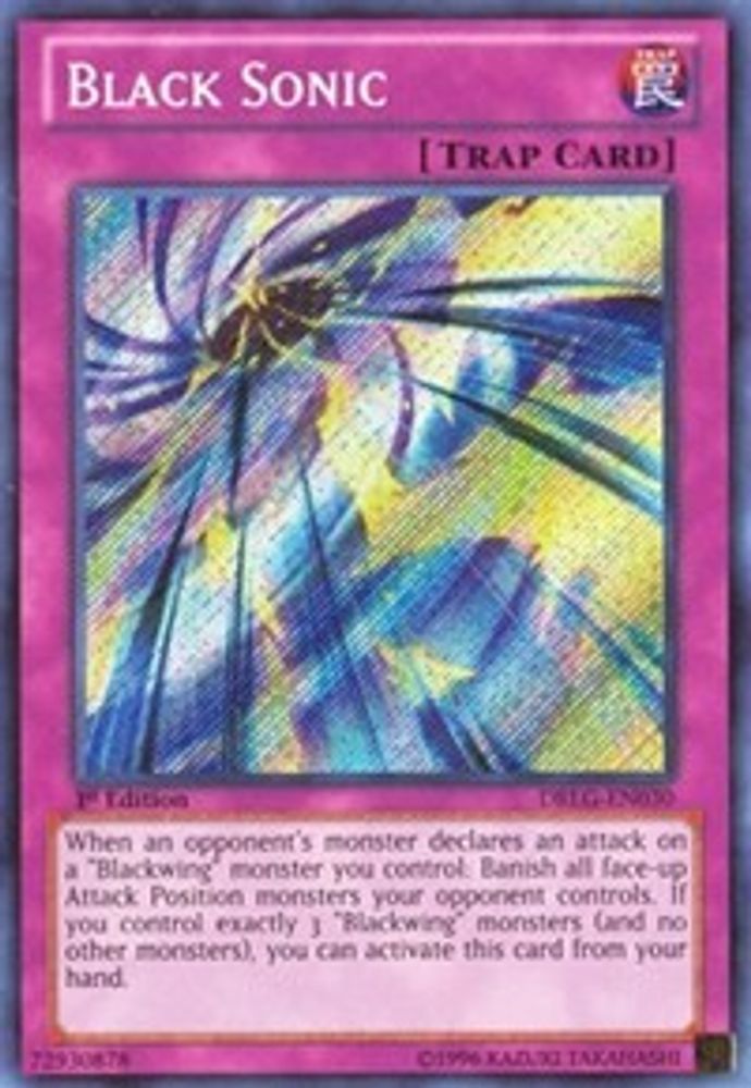 Black Sonic (DRLG-EN030) - Secret Rare