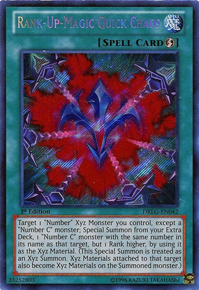 Rank-Up-Magic Quick Chaos (DRLG-EN042) - Secret Rare