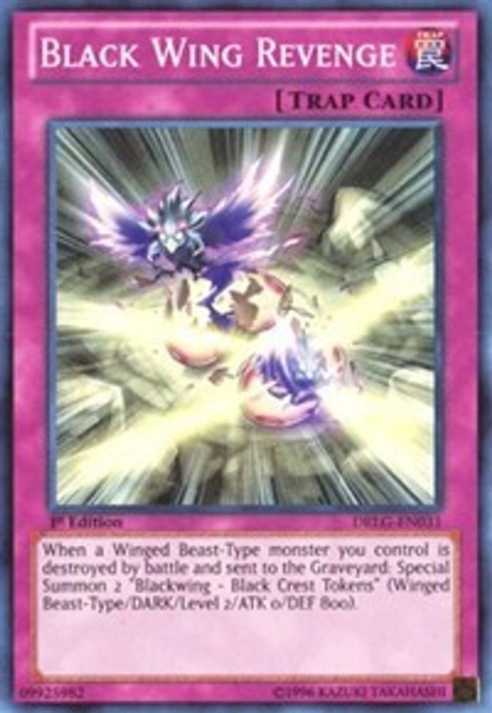 Black Wing Revenge (DRLG-EN031) - Super Rare
