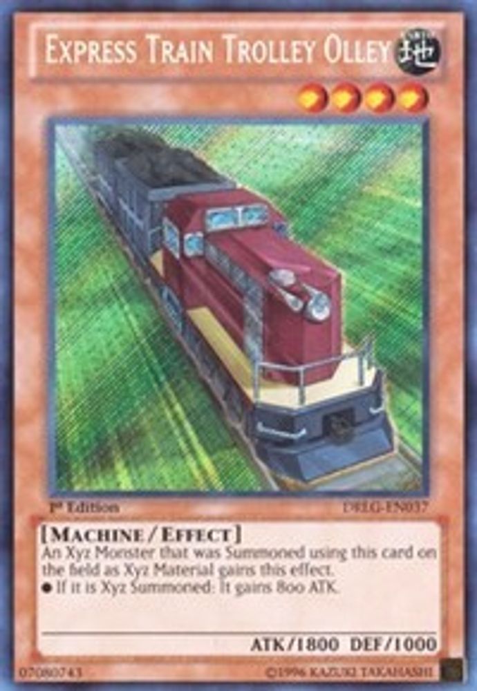 Express Train Trolley Olley (DRLG-EN037) - Secret Rare