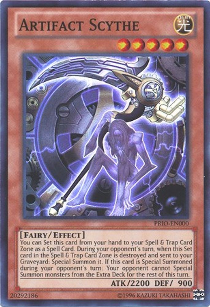 Artifact Scythe (PRIO-EN000) - Super Rare