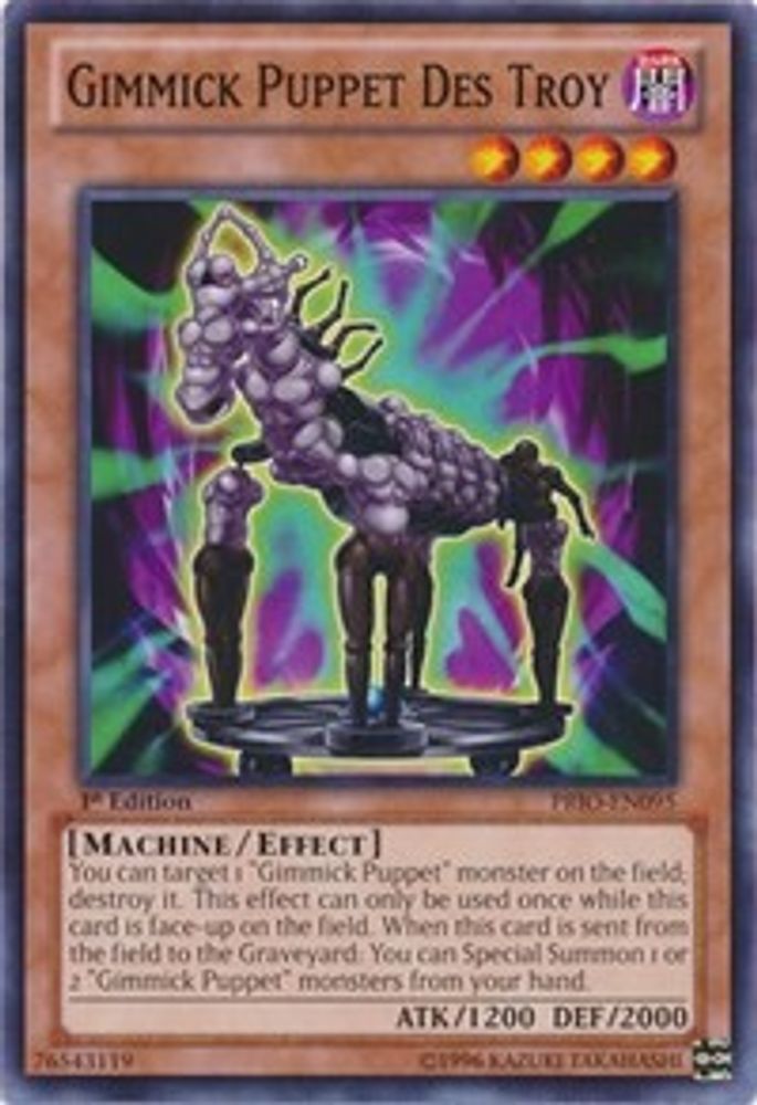 Gimmick Puppet Des Troy (PRIO-EN095) - Common