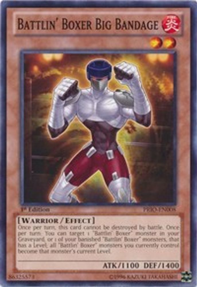 Battlin' Boxer Big Bandage (PRIO-EN008) - Common