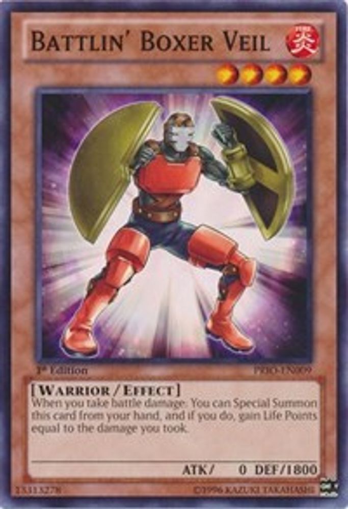 Battlin' Boxer Veil (PRIO-EN009) - Common