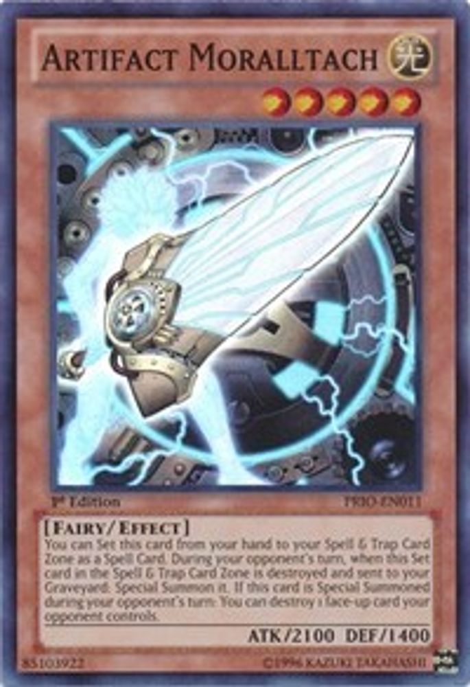 Artefact Moralltach [PRIO-EN011] Super Rare 