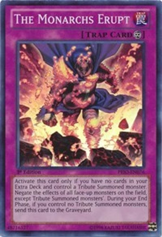 The Monarchs Erupt (PRIO-EN076) - Super Rare