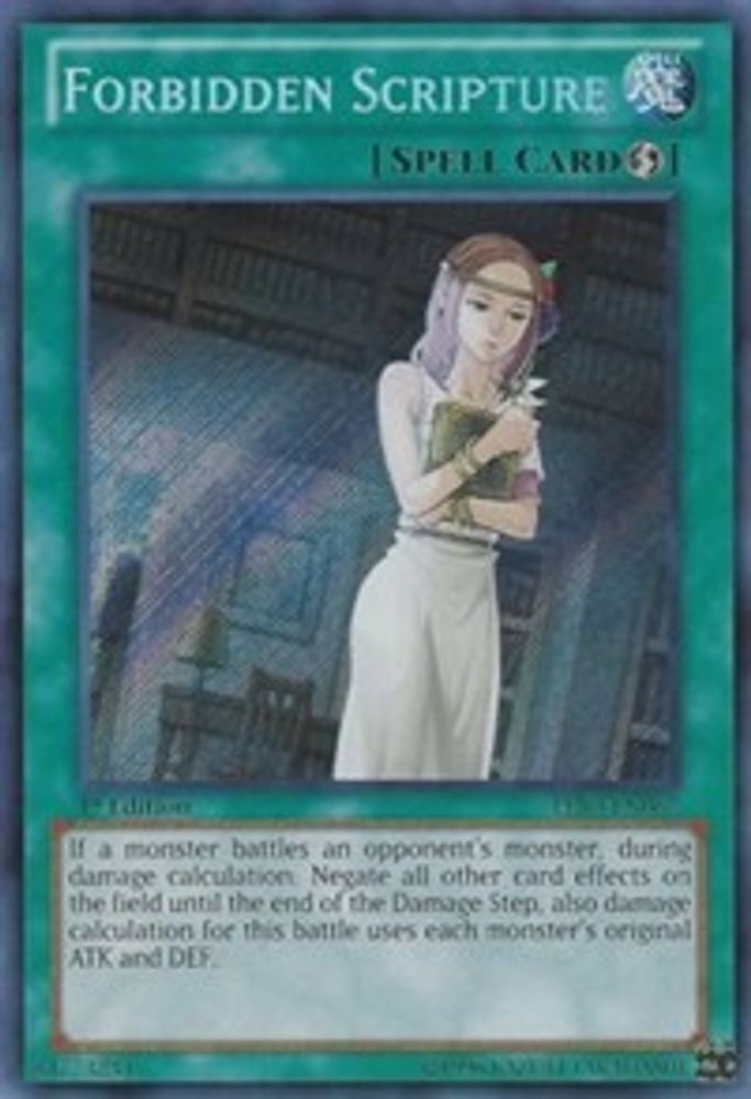 Forbidden Scripture (PRIO-EN067) - Secret Rare