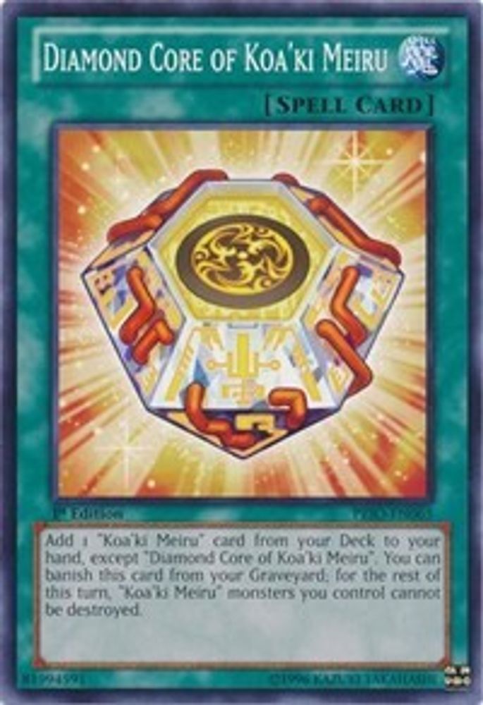 Diamond Core of Koa'ki Meiru (PRIO-EN065) - Common