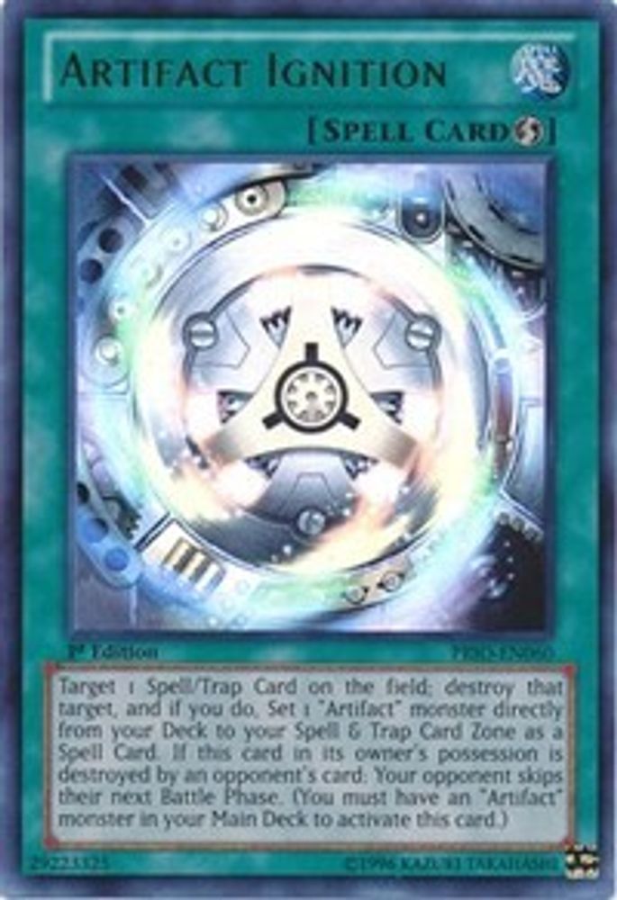 Artifact Ignition (PRIO-EN060) - Ultra Rare