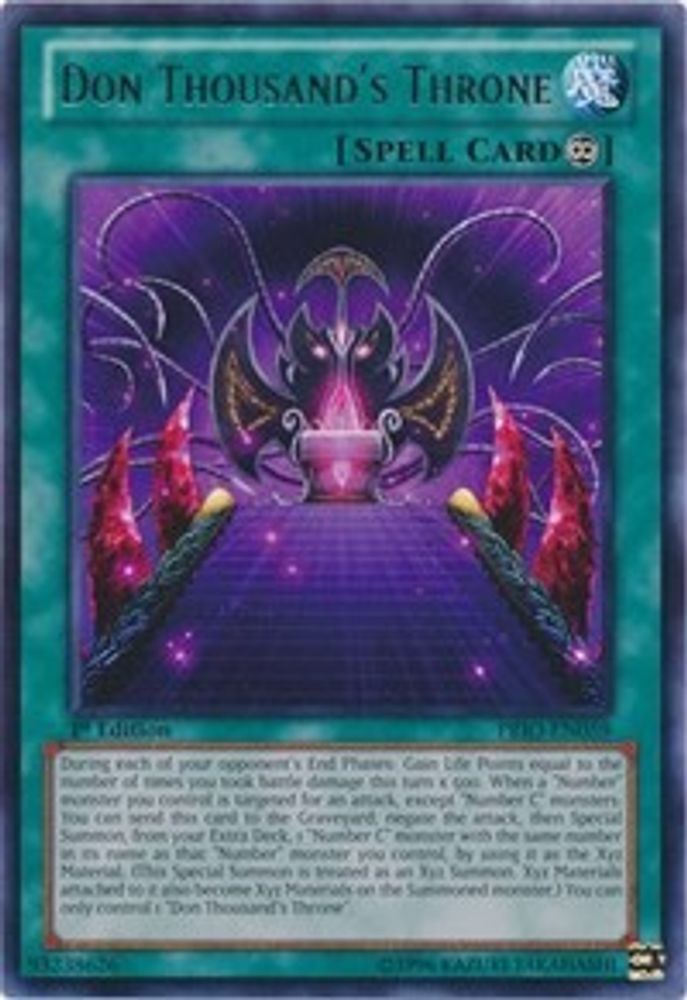 Don Thousand's Throne (PRIO-EN059) - Rare