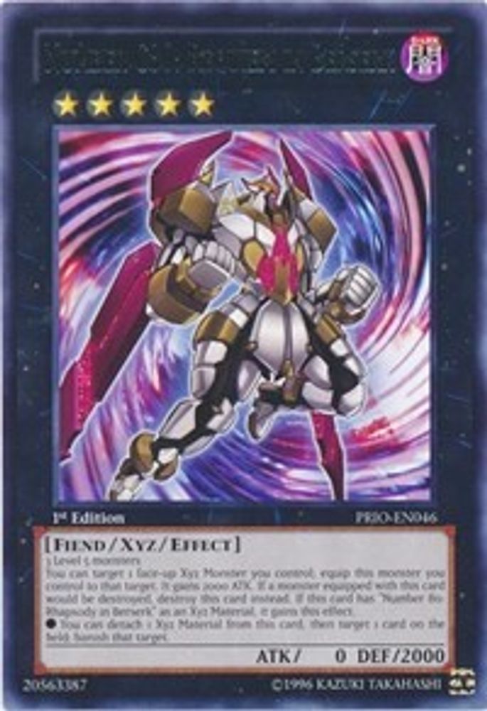 Number C80: Requiem in Berserk (PRIO-EN046) - Rare
