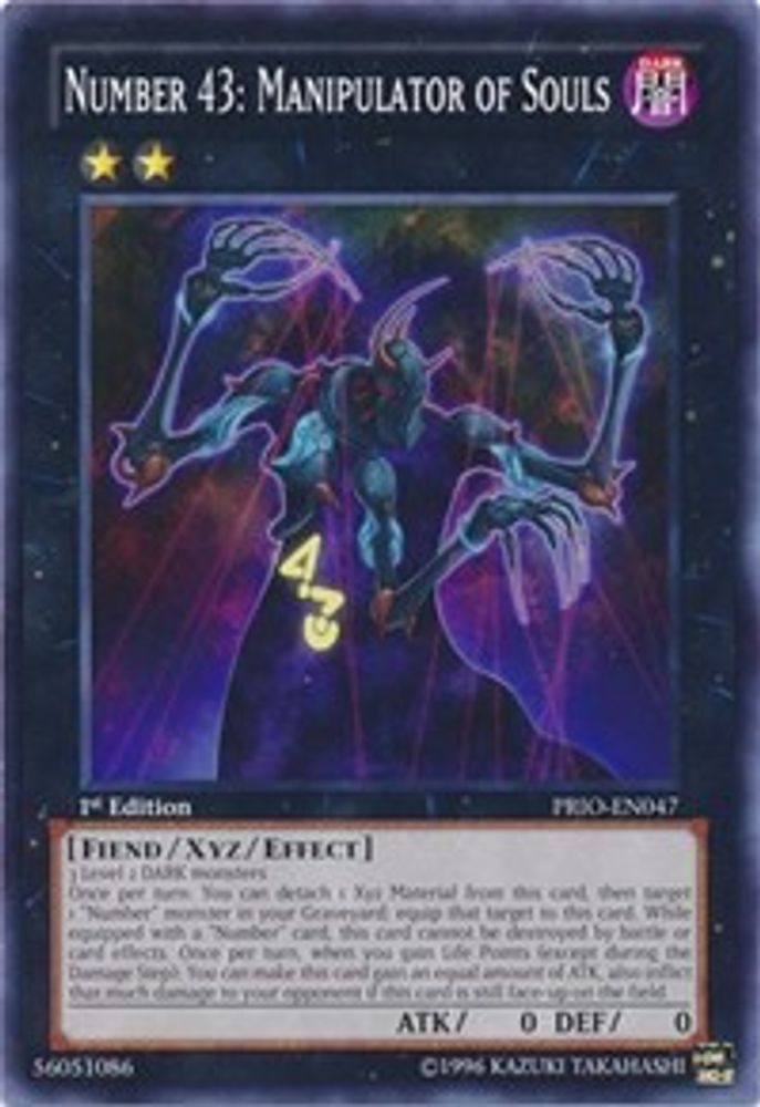 Number 43: Manipulator of Souls (PRIO-EN047) - Common