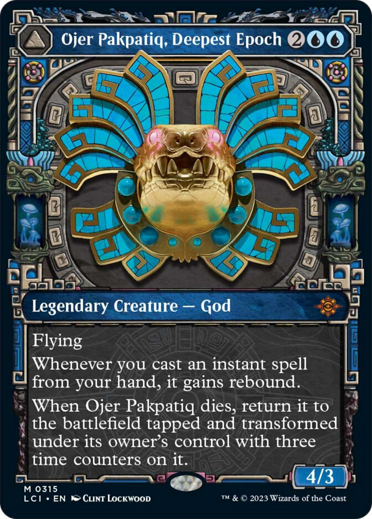 Ojer Pakpatiq, Deepest Epoch (Showcase) (LCI-315) - The Lost Caverns of Ixalan: (Showcase)
