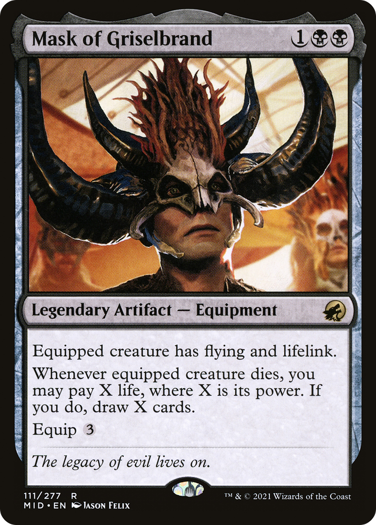 Masque de Griselbrand [Innistrad : Chasse de Minuit] 
