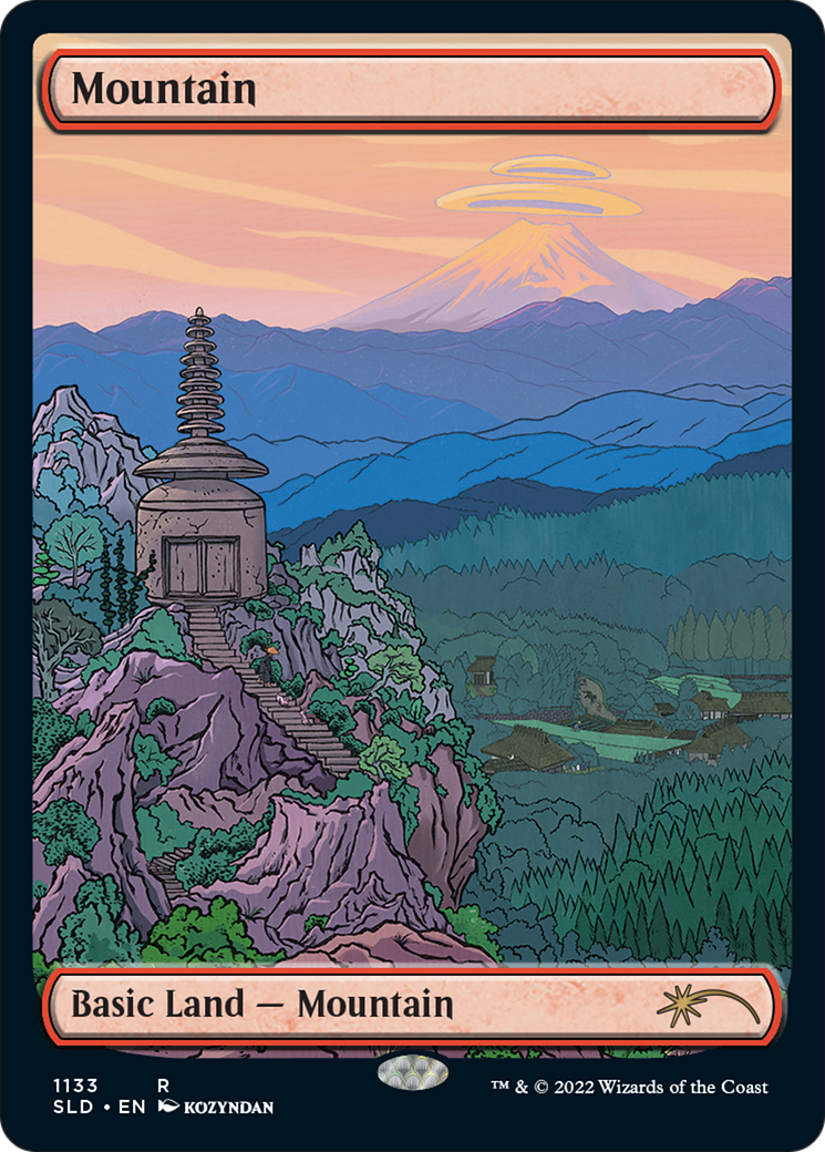Montagne (1133) (Full-Art) [Série Secret Lair Drop] 