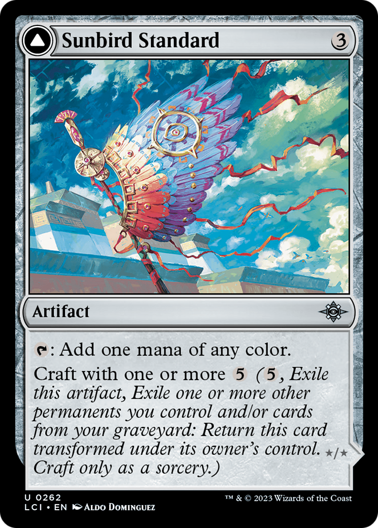 Sunbird Standard // Effigie de Sunbird [Les cavernes perdues d'Ixalan] 