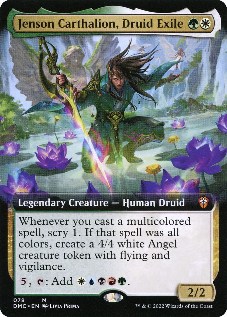 Jenson Carthalion, exil druide (étendu) [Dominaria United Commander] 