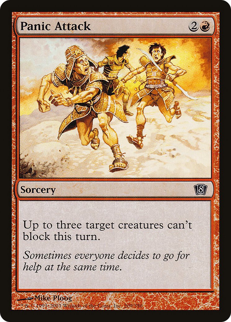 Panic Attack (8ED-209★) - 8th Edition Foil