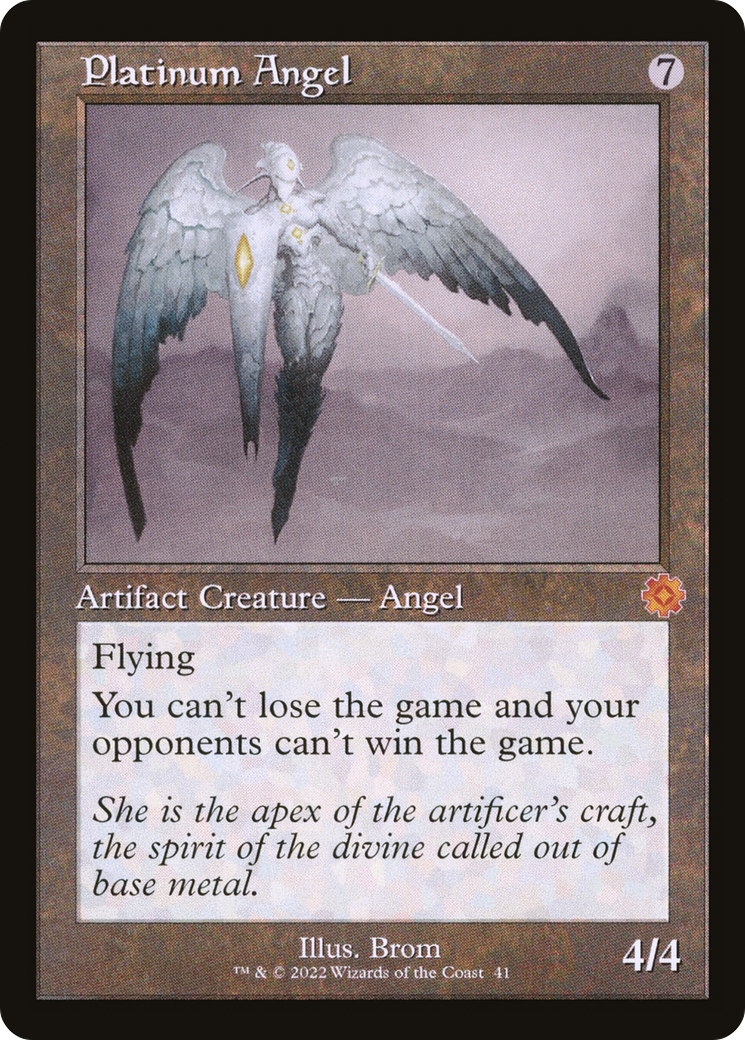 Platinum Angel (Rétro) [Artefacts rétro de la guerre des frères] 